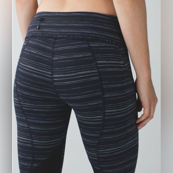 Lululemon Pace Rival Crop Leggings Size 8 - Picture 2 of 11